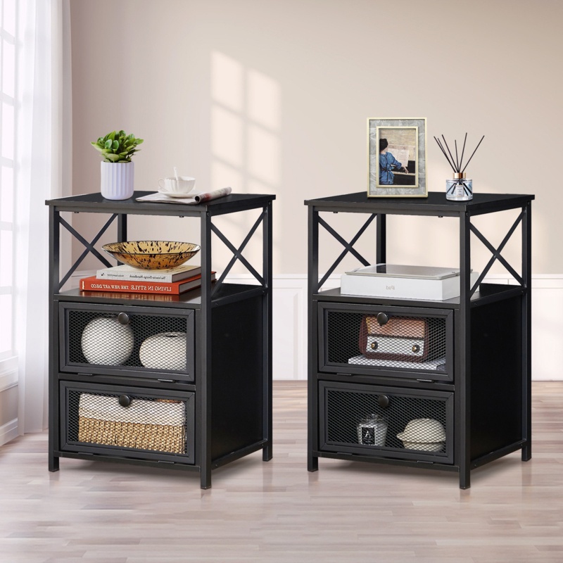 Kempst Metal Nightstand