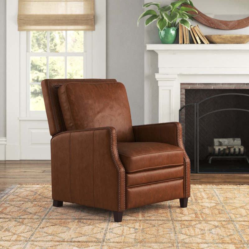 Lavanda Leather Recliner