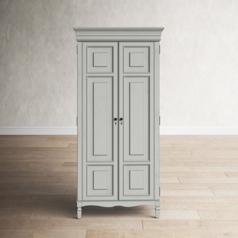 Levin Solid + Manufactured Wood Armoire