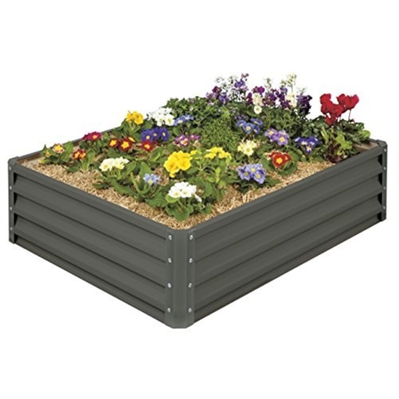 Lipscomb Metal Outdoor Raised Garden Bed