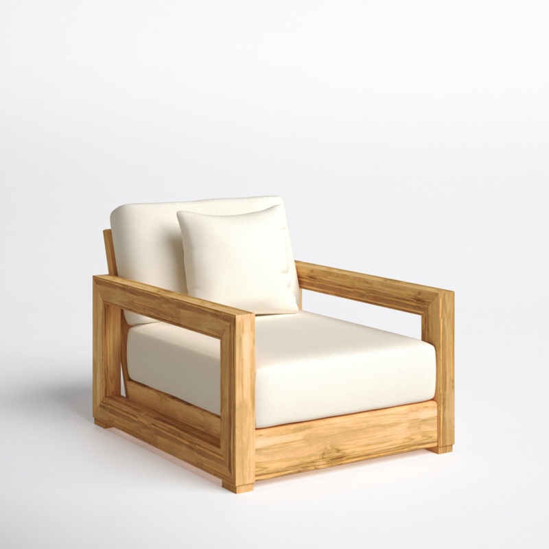 Melrose Teak Outdoor Lounge Chair