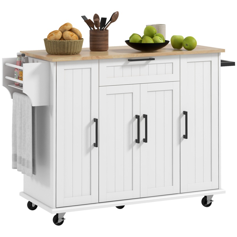 Mich Wood Kitchen Island