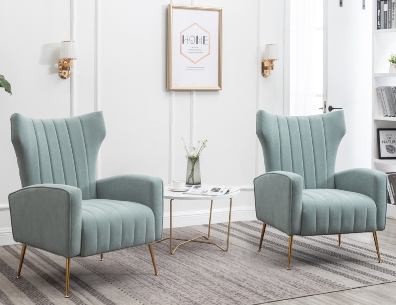 Milana Upholstered Wingback Chair