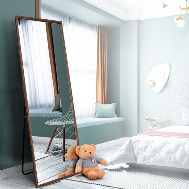 Minnesota Rectangle Wood Wall Mirror