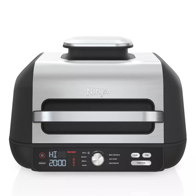 Ninja 17.4'' W x 15.7'' D Portable Indoor/Outdoor Use 0 - Burner Flat Top Electric Grill