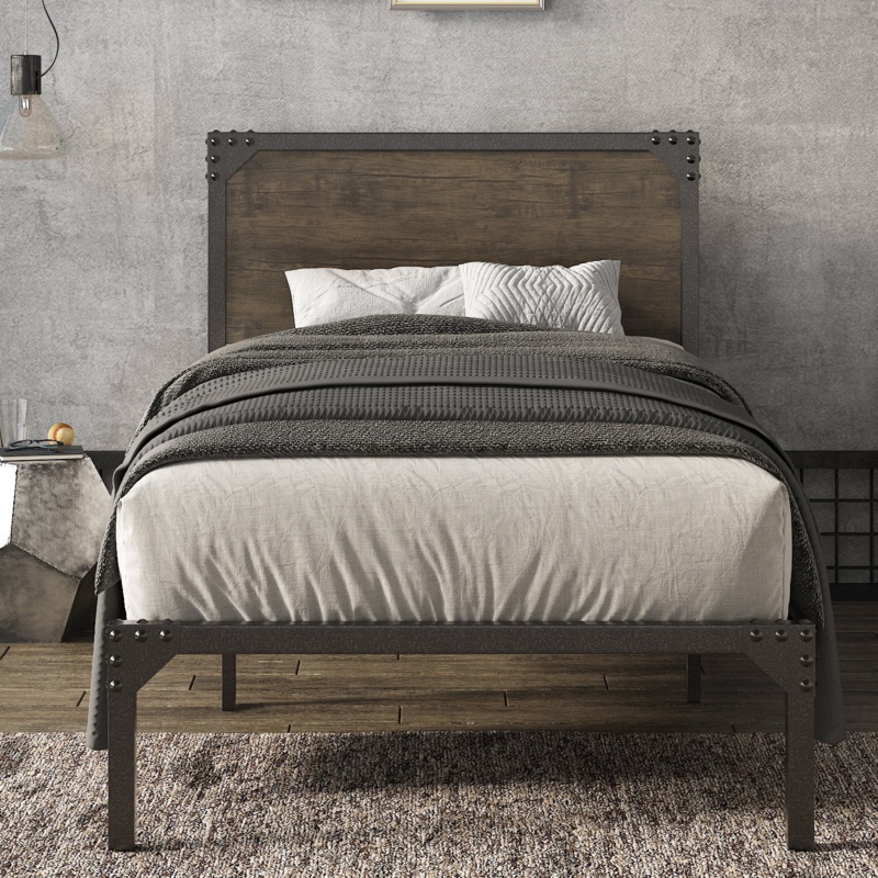 Rebah Metal Platform Bed
