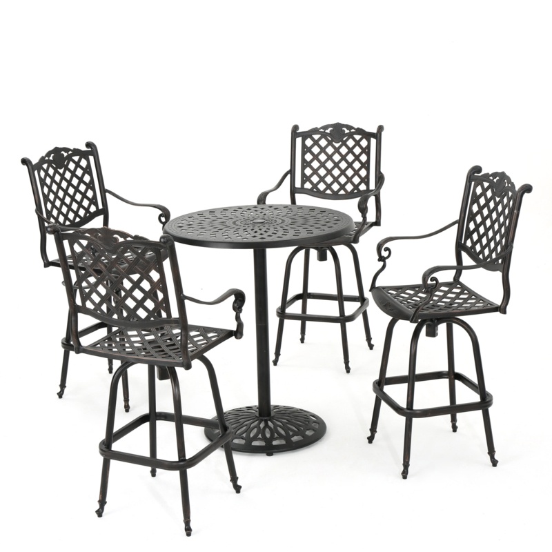 Richwood 4 - Person Round Outdoor Dining Set