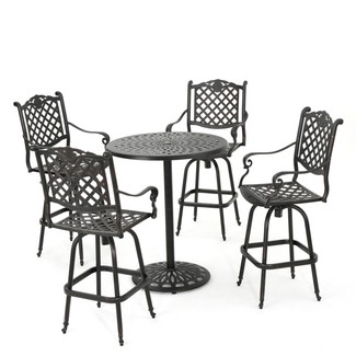 Richwood 4 - Person Round Outdoor Dining Set