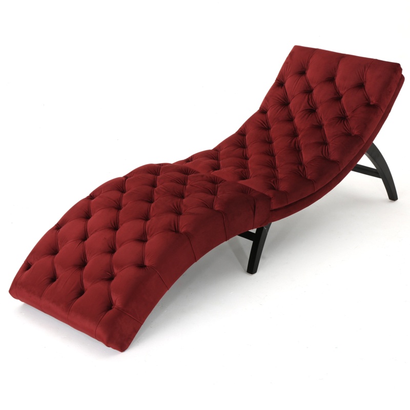 Rojo Upholstered Chaise Lounge