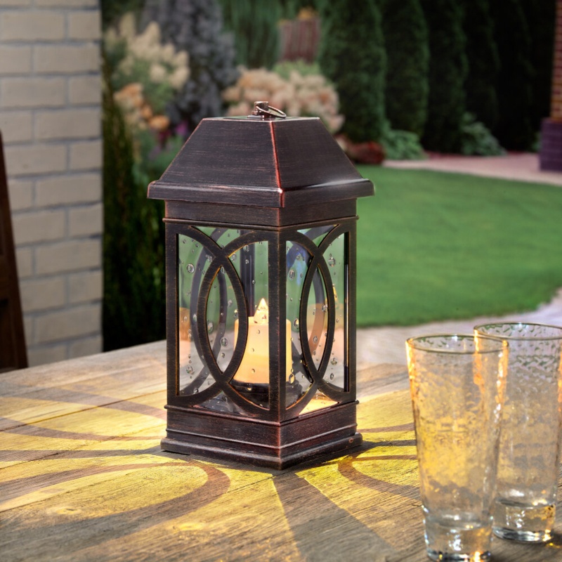Smart Solar Solar Powered Integrated LED Outdoor Lantern