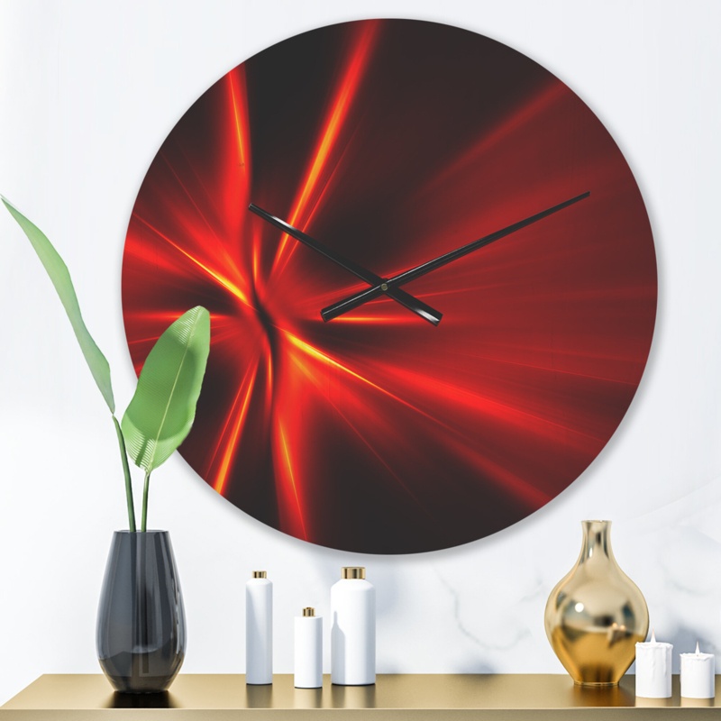 Solid Wood Wall Clock