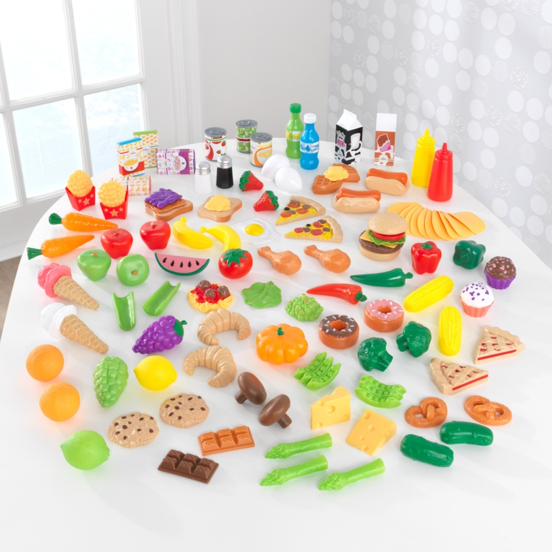 Tasty Treats 105 Piece Food Play Set