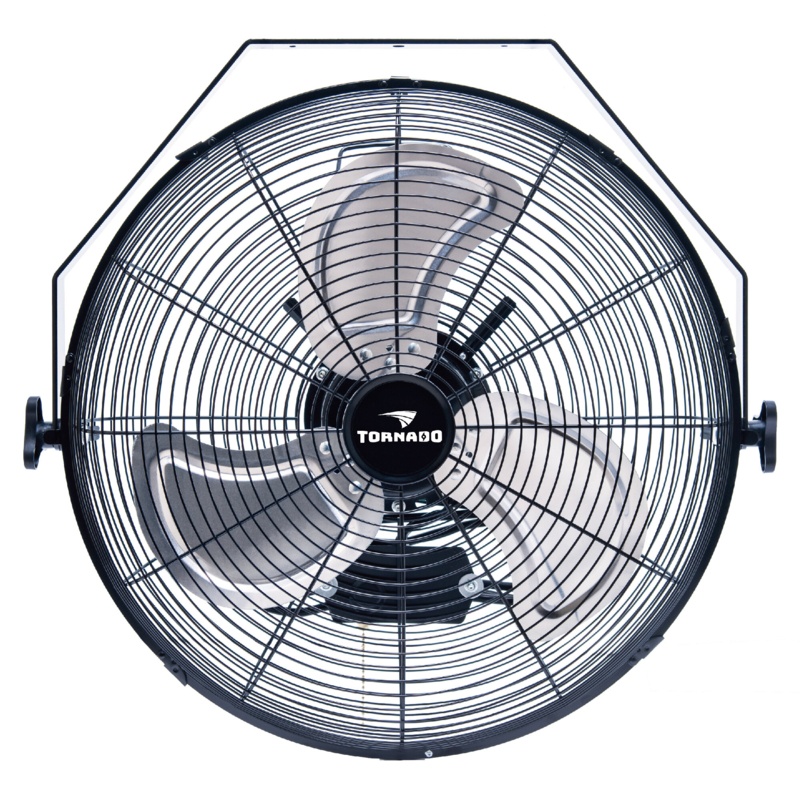 Tornado 20" High Velocity Metal Wall Fan, Industrial Commercial Residential Use - UL
