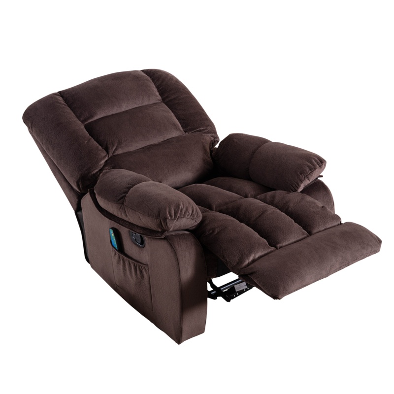 Upholstered Heated Massage Chair