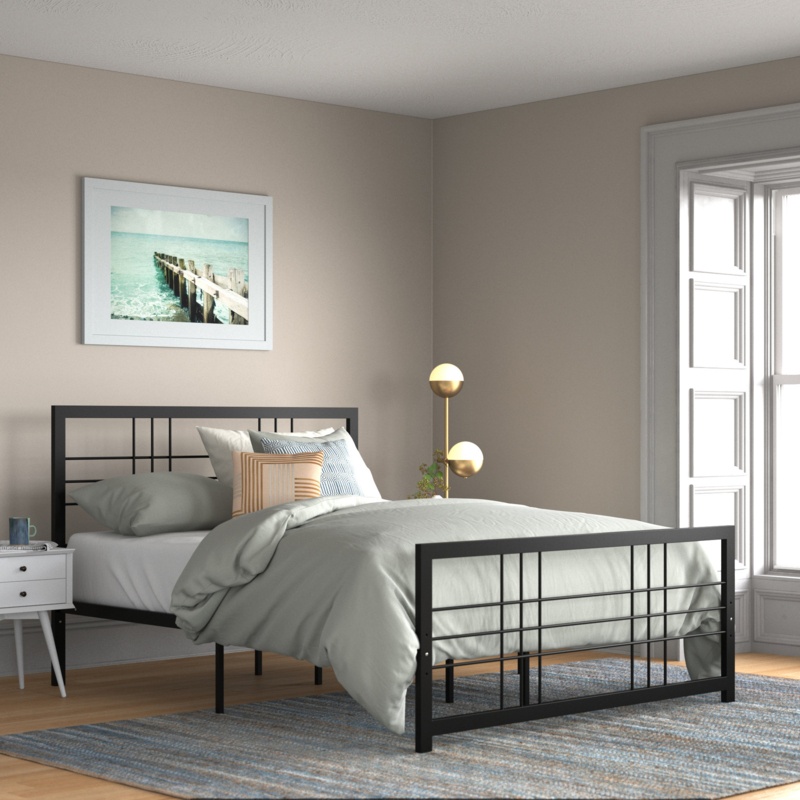 Venice Metal Platform Bed