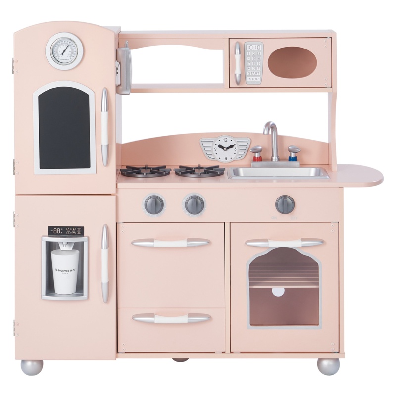 Wooden Play Kitchen Set