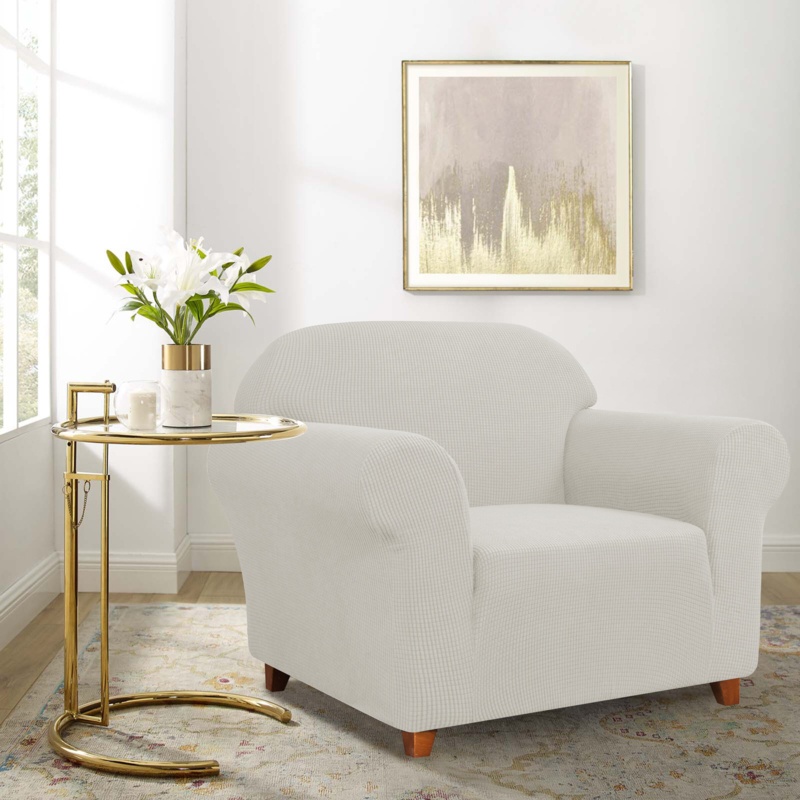 Zoie Box Cushion Armchair Slipcover
