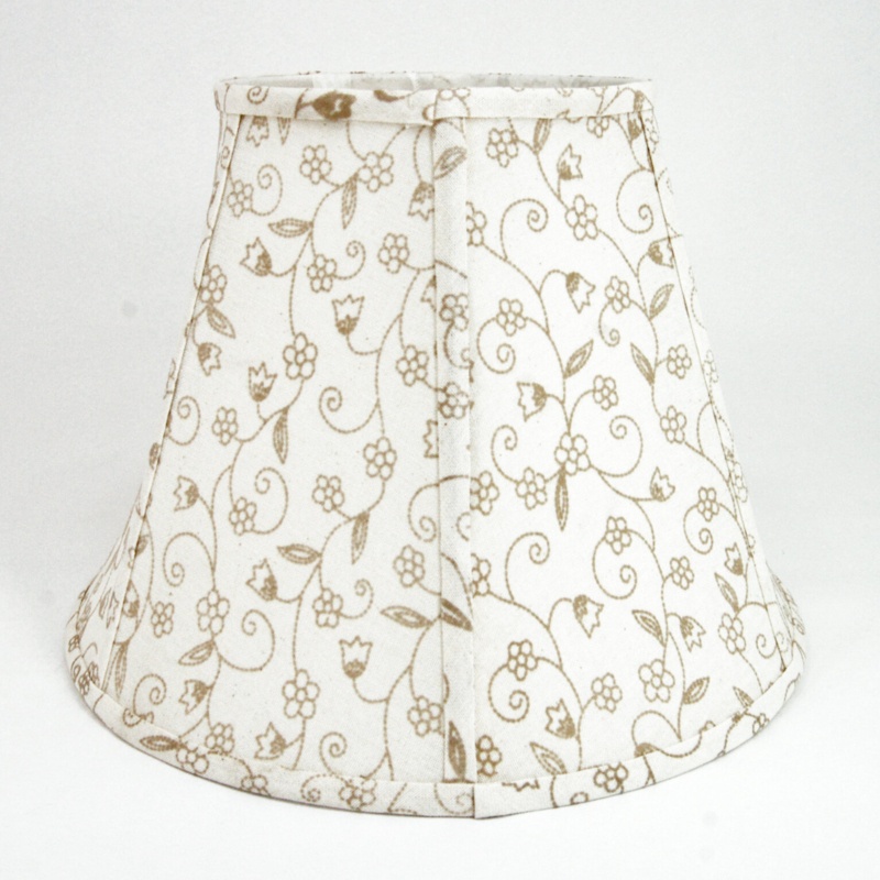10'' H Cotton Empire Lamp Shade
