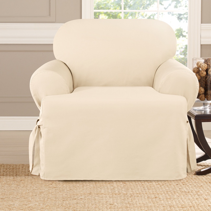 100% Cotton T-Cushion Slipcover