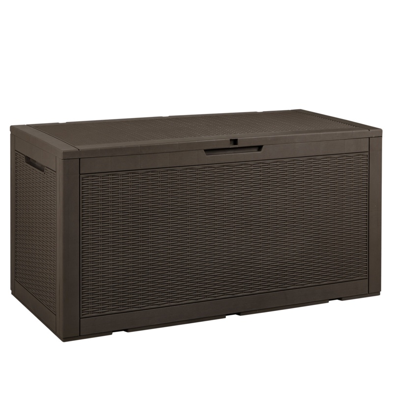 102 Gallon Water Resistant Plastic Deck Storage Container Box