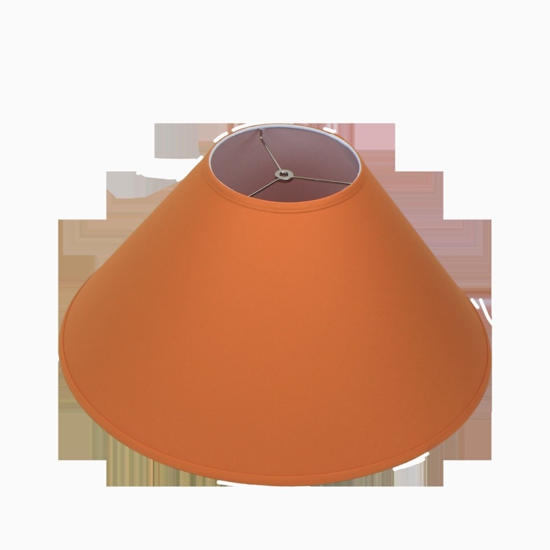 11.5" H x 24" W Empire Lamp Shade - (Spider Attachment) In Pleated Mushroom