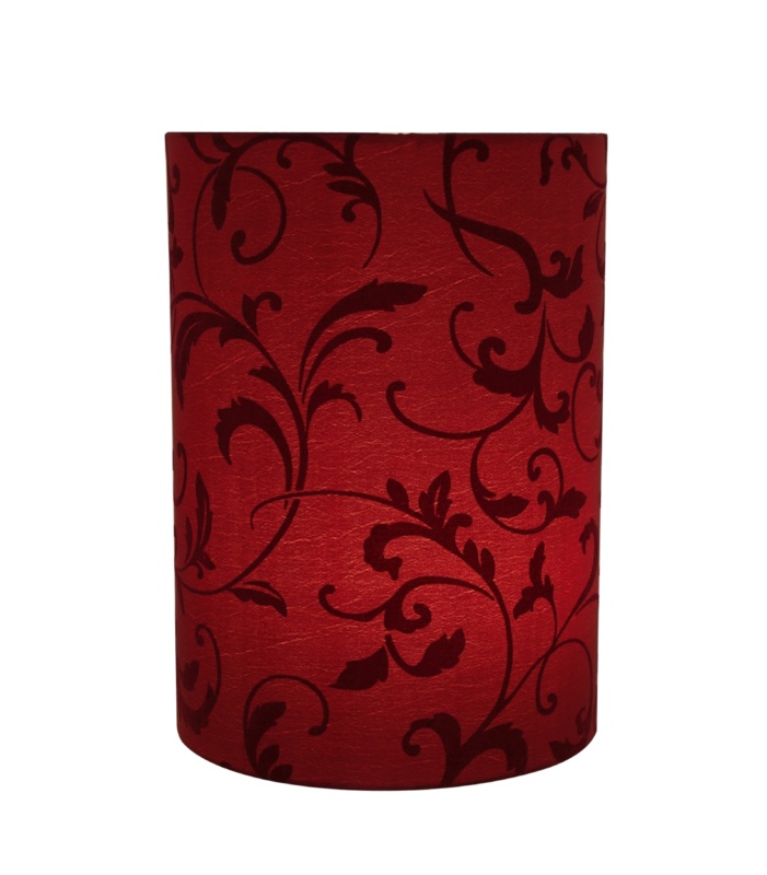 11'' H Velvet Drum Lamp Shade