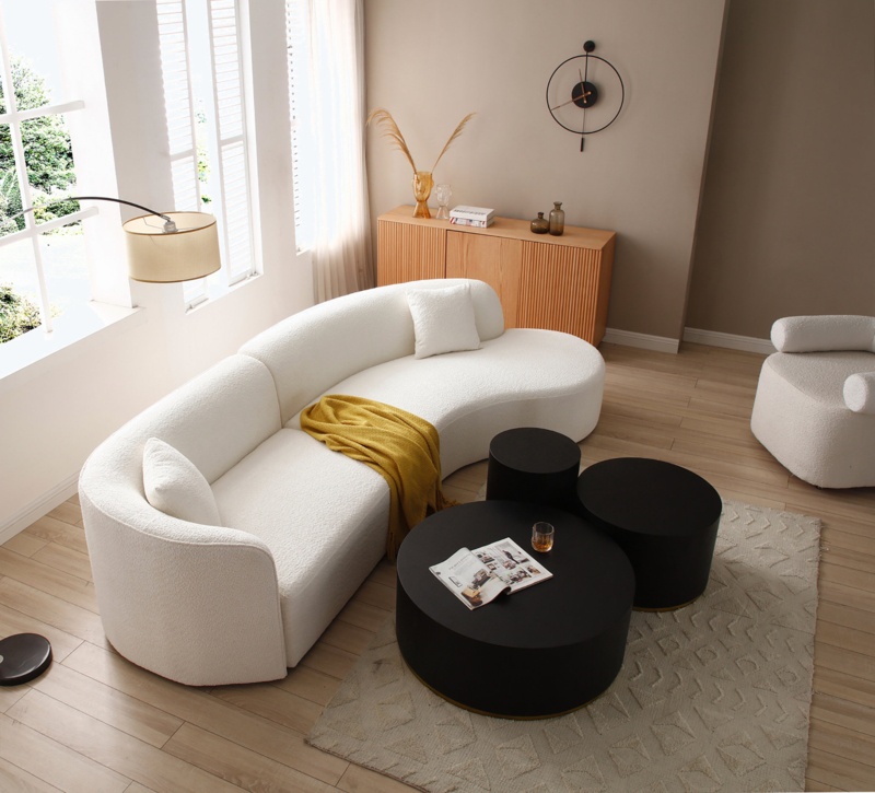 126.37'' Upholstered Sofa