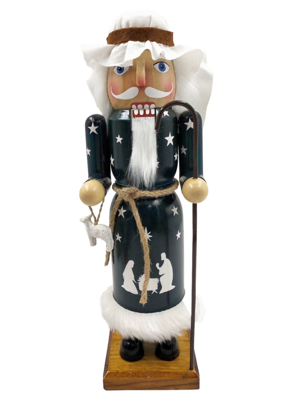 13" Shepherd On High Nutcracker