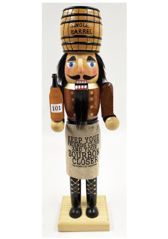 14" Bourbon Barrel Nutcracker