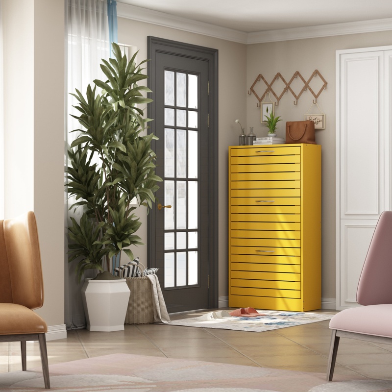 18 Pair Shoe Storage Cabinet