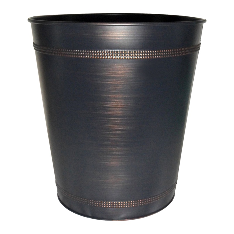 2.25 Gallons Steel Open Waste Basket