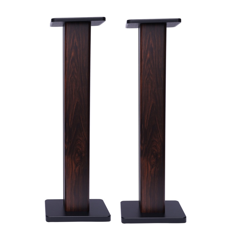 2 Pcs 36" Bookshelf Speaker Stands Surround Sound System Holder Platform Columns