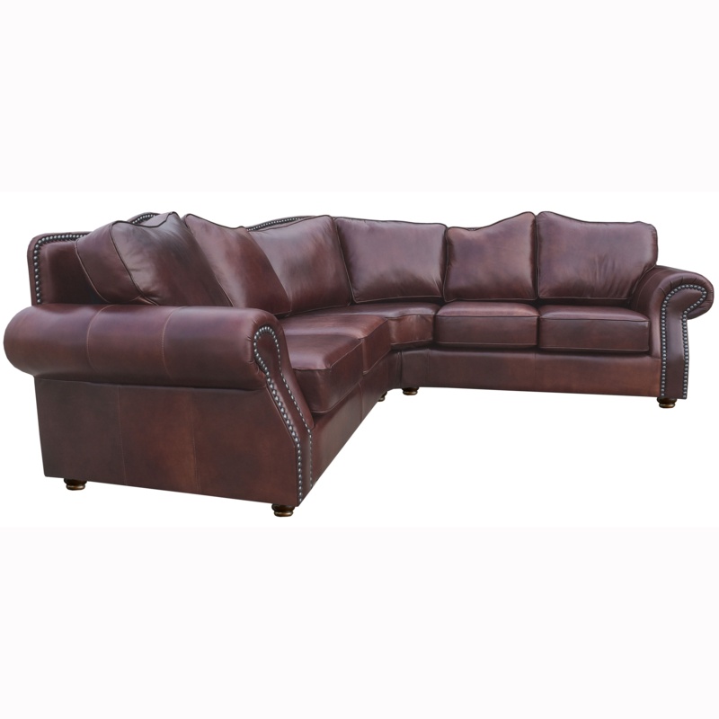 2 - Piece Leather Sectional