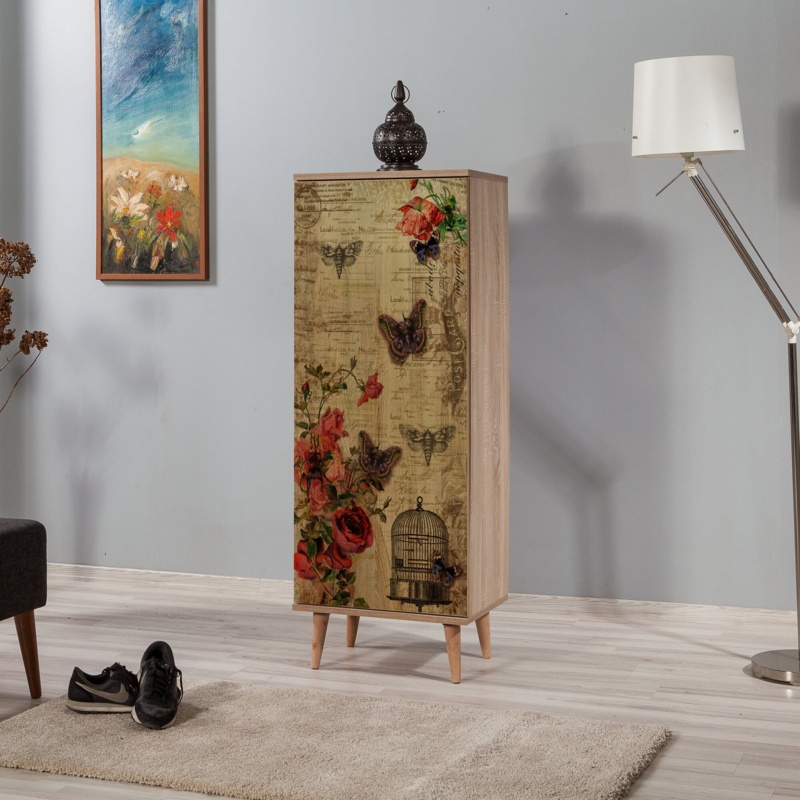 20 Pair Shoe Storage Cabinet