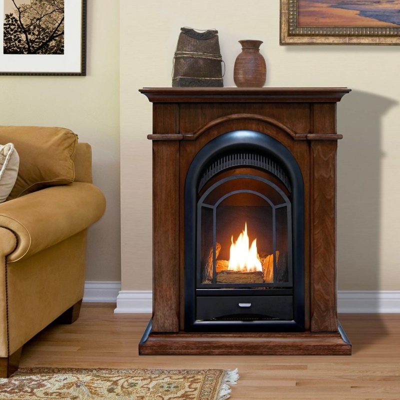 27.75'' W Ventless Fireplace