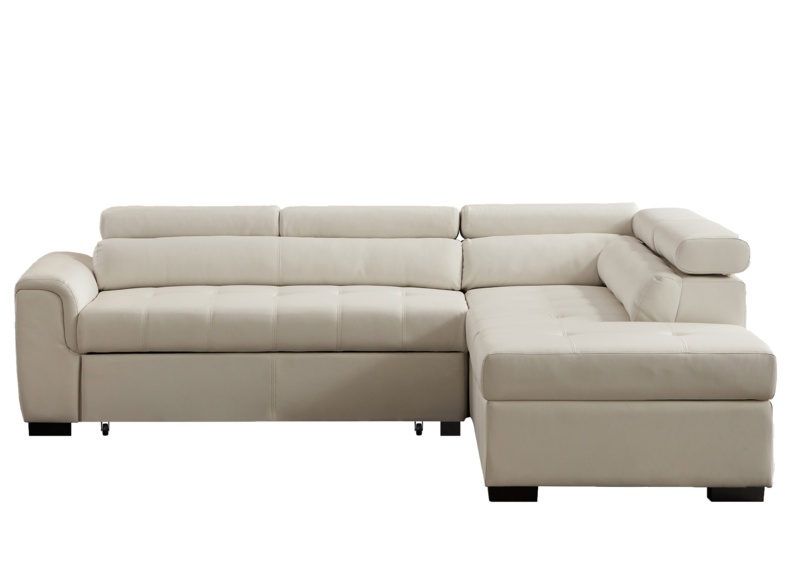 3 - Piece Vegan Leather Sectional