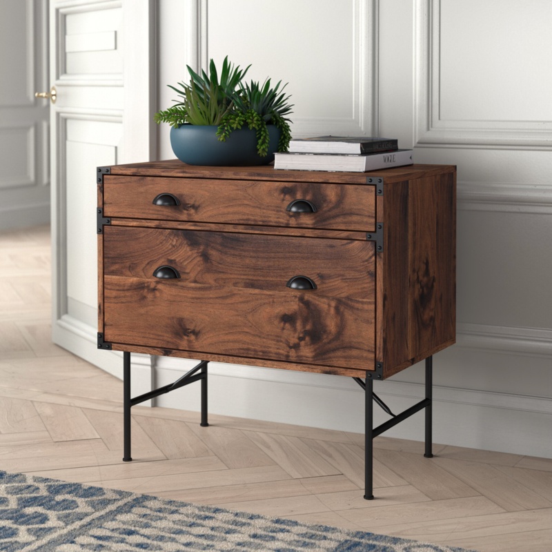 30.7'' Wide 2 -Drawer File Cabinet