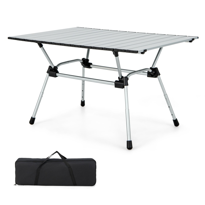 35.5'' Rectangular Adjustable Folding Table