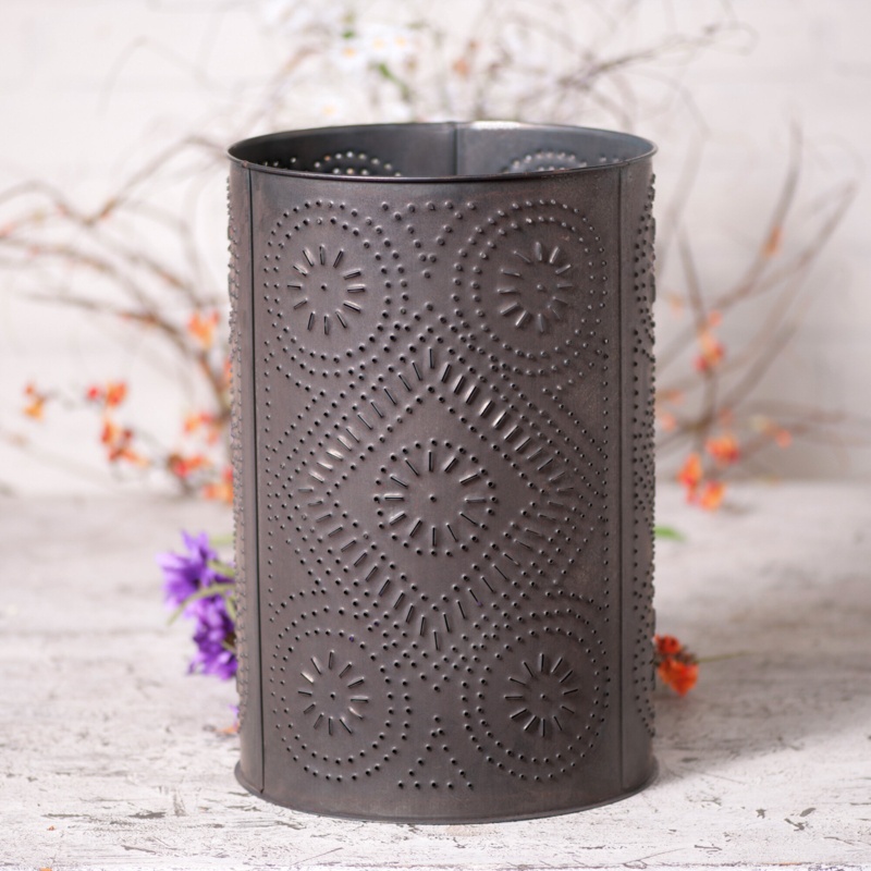 4 Gallons Metal Open Waste Basket