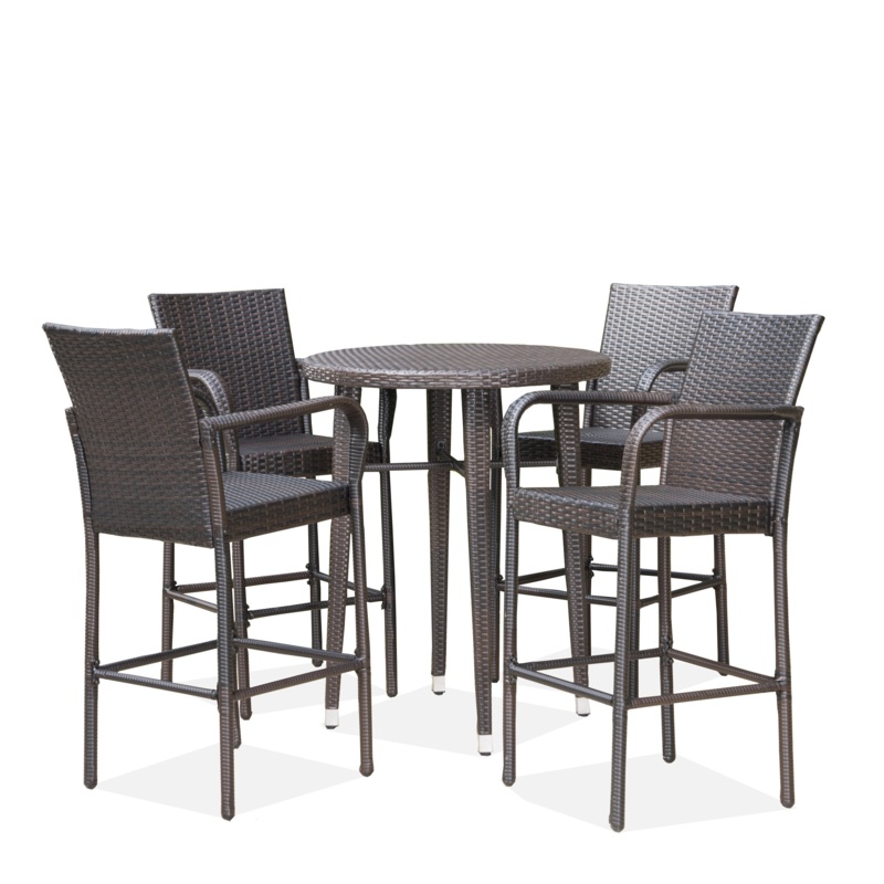 4 - Person Round Outdoor Dining Set