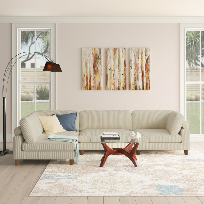 4 - Piece Upholstered Sectional