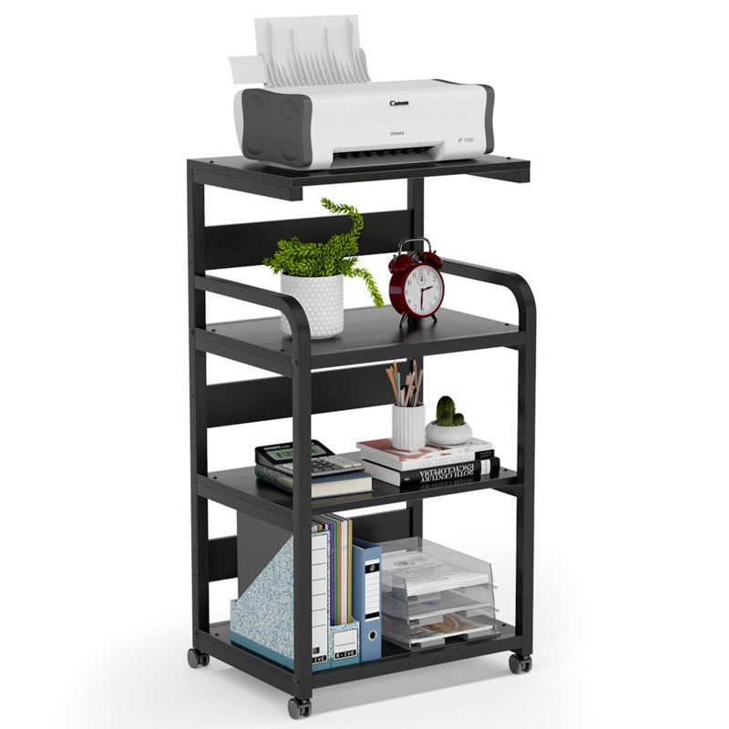 43.89'' H x 19.68'' W Printer Stand with Wheels