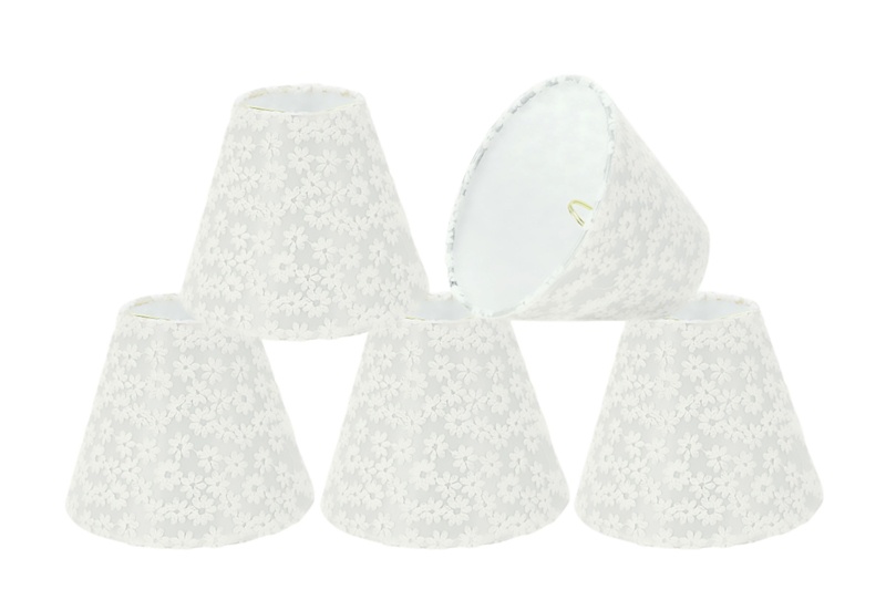 5'' H Cotton Empire Lamp Shade