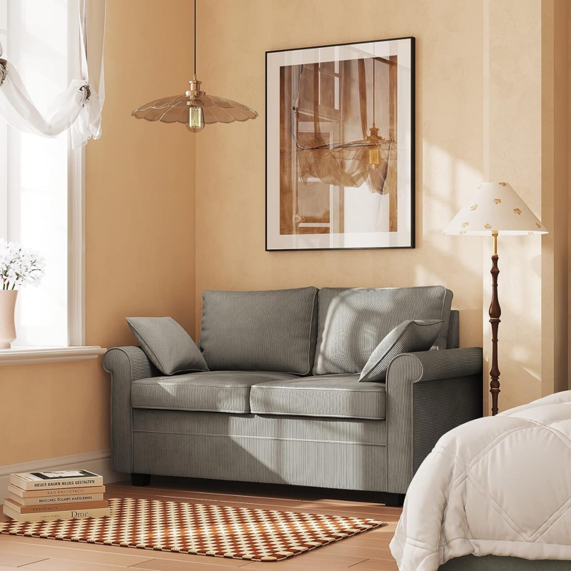 55.51'' Upholstered Sleeper Sofa