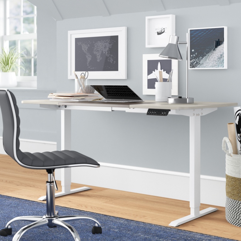 55" X 28" Electric Height Adjustable Standing Desk