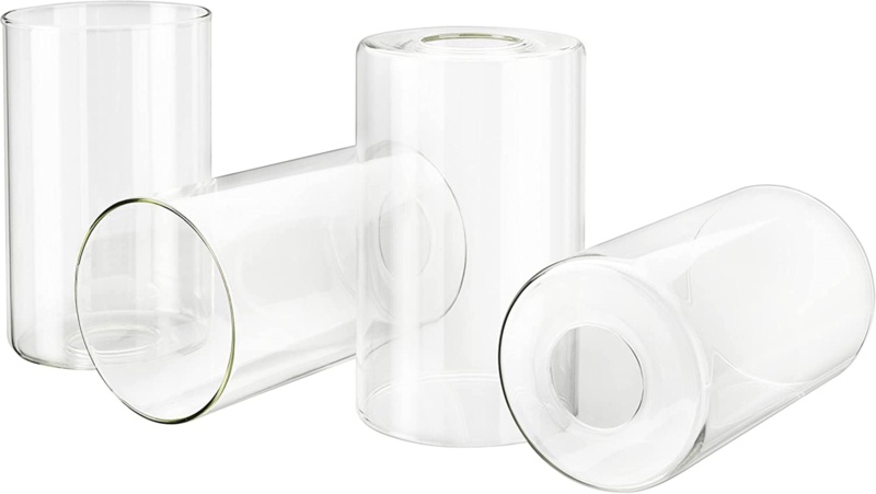 6.5'' H Glass Drum Wall Sconce Shade