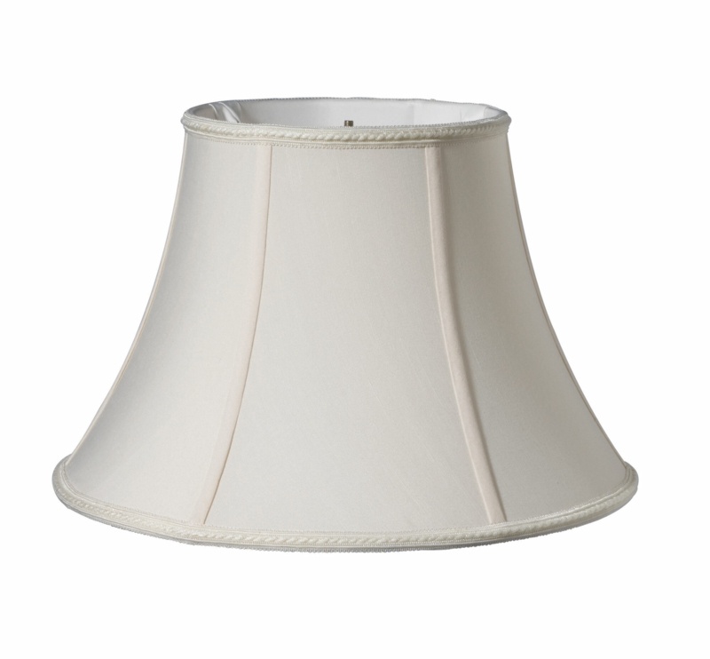6.875'' H x 10'' W Silk Oval Lamp Shade
