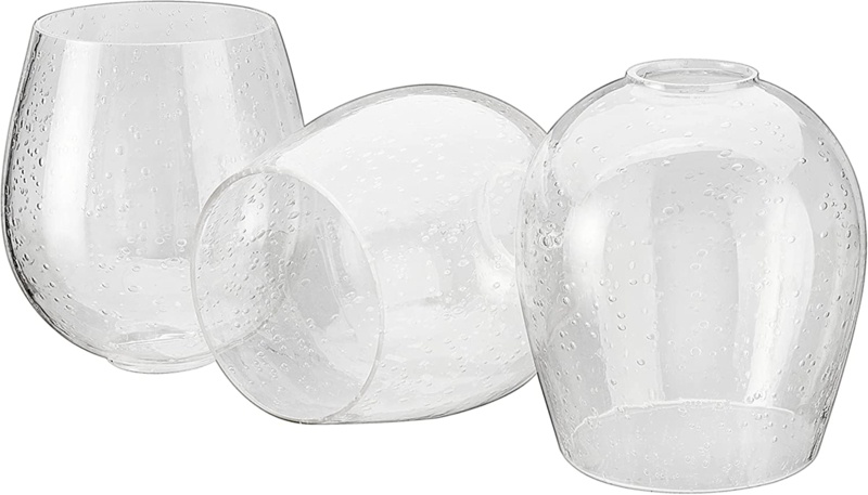6'' H Glass Bowl Wall Sconce Shade