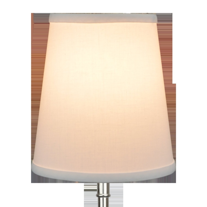 6" H x 5.5" W Linen Empire Lamp Shade ( Clip On )