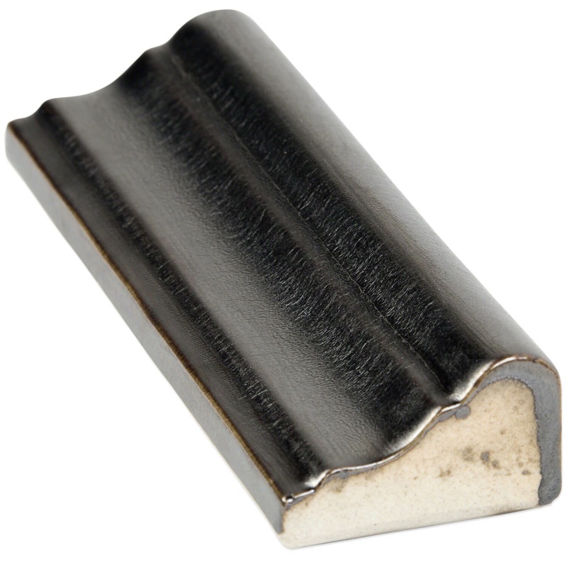 6'' L x 1.75'' W Ceramic Chair Rail Tile Trim